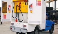 استقرار جایگاه سیار سوخت‌رسانی در شهر تهران